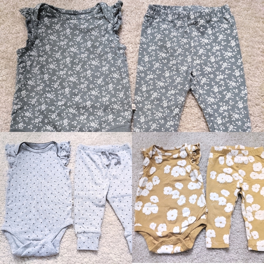 Baby Gap bodysuit and leggings